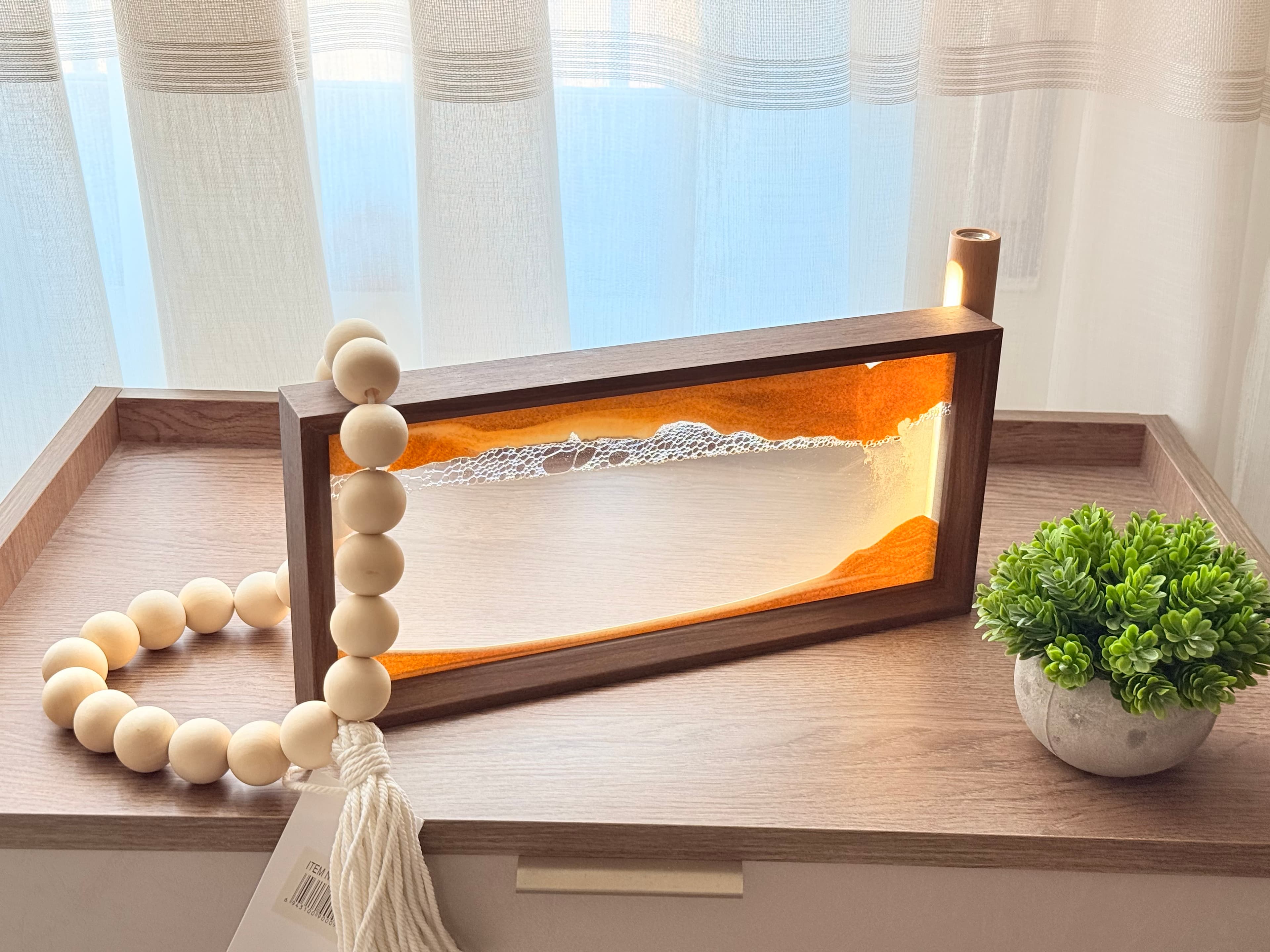 ساعة رملية ديكورية jwc1